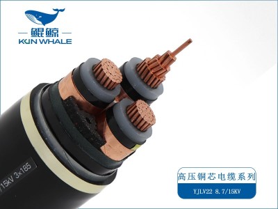 高壓電力<i style='color:red'>工程電纜</i>挑選時如何確定用6/10KV還是8.7/15KV