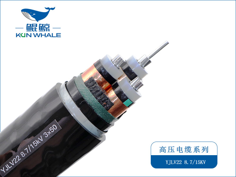 YJV22/YJLV22 8.7/15KV  <i style='color:red'>高壓電力電纜</i>係列